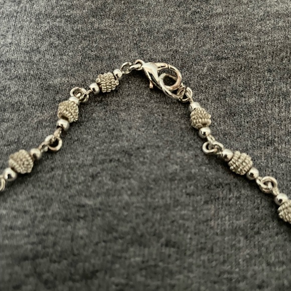 Silver plated necklace - Picture 2 of 2
